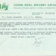 Korespondence pana �e�ka Resla z 25. listopadu 1947.