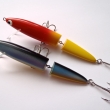 CORA, d�lka 130 mm, 14 g. Wobbler dvou�ln�, montovan� s 2 trojh��ky. Plovouc�. V�robce J.M.B. RYNA. R�zn� dekory.