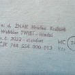 Detail popisku na krabi�ce.