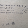 Detail popisku na kart�.