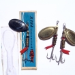 ERBS, zleva druh 1123 2 (t� 1123/2, 1123 b), velikost l�i�ky 36 mm (velikost 3), v�ha 6,19 g. Niklovan�. Nesignov�no. Vpravo ERBS, druh 1123, velikost l�i�ky 36 mm, v�ha 6,61 g. Mosazn�. Nesignov�no. V�robce ZNAK HK.